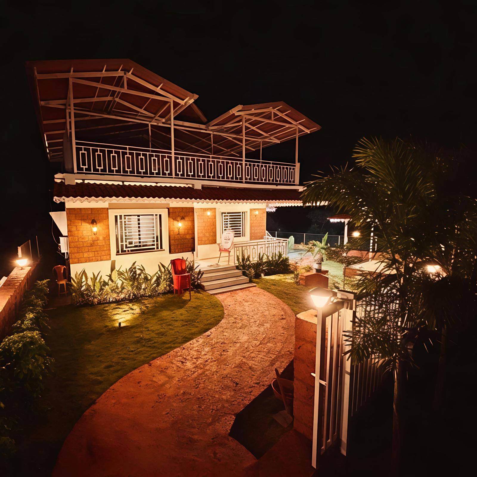 Luxury villa in Amba with elegant heritage architecture
